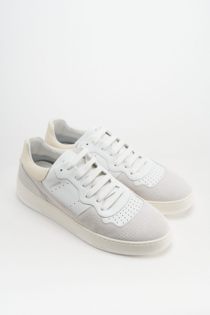CPH461M leather mix white/butter
