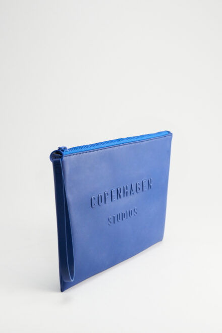 CPH POUCH 2 big vegan vitello royal blue - alternative