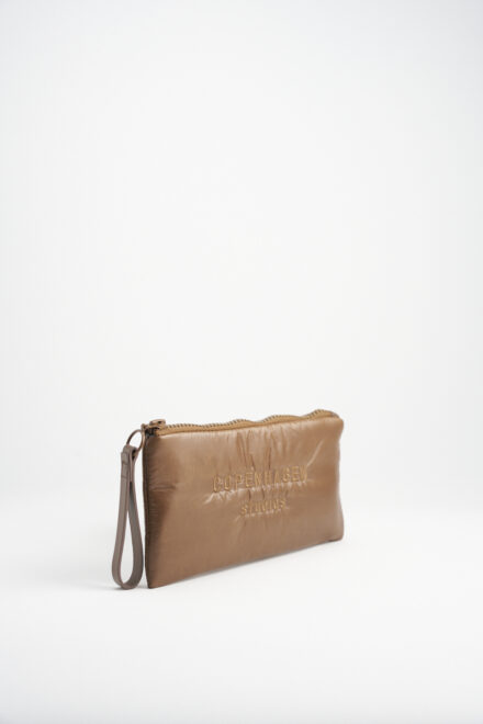 CPH POUCH 2 small recycled nylon nut brown - alternative