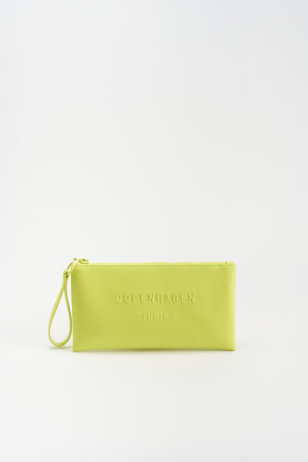CPH POUCH 2 small vegan vitello fluo yellow