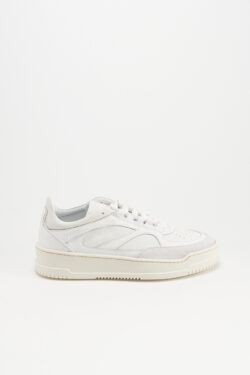 CPH154 leather mix clean white