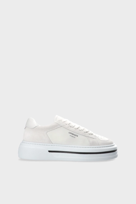 CPH181 leather mix white