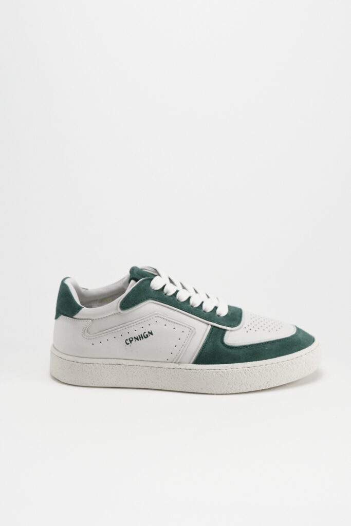 CPH264 leather mix white/green
