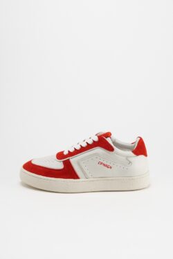 CPH264 leather mix white/red - alternative 4
