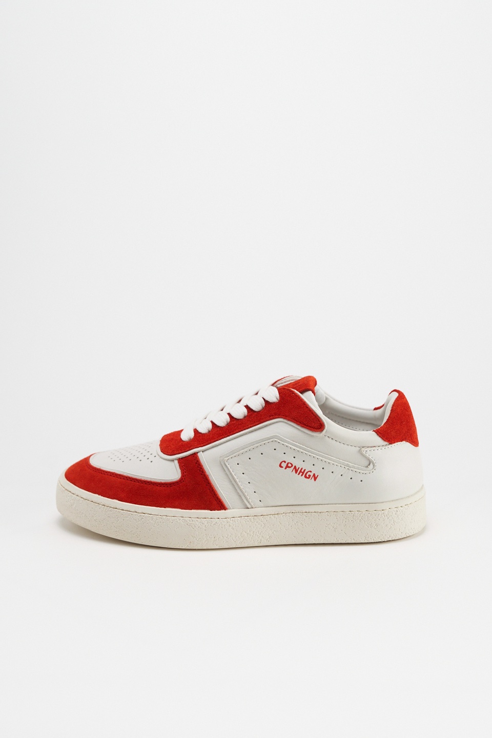 CPH264 leather mix white/red - alternative 3