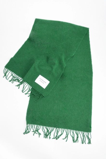 CPH SHAWL 6 wool mix bright green