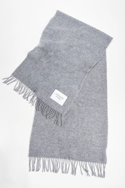 CPH SHAWL 6 wool mix light grey