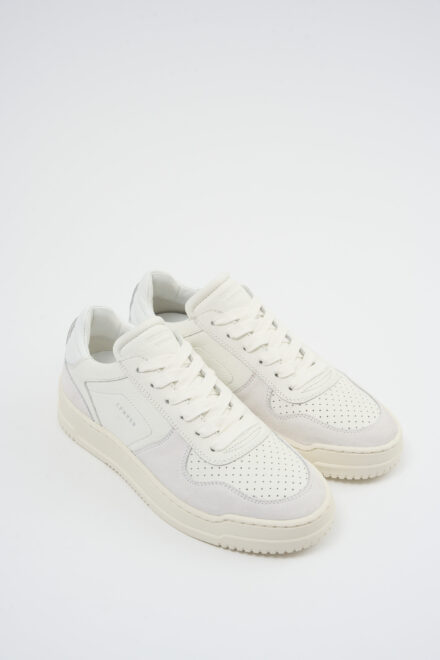 CPH166 leather mix white