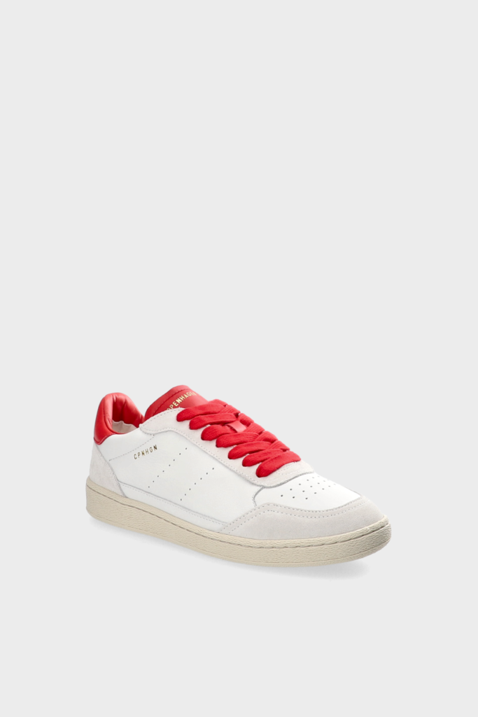 CPH255 leather mix white/red - alternative 3