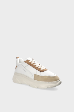 CPH40 leather mix off white/nut - alternative 2