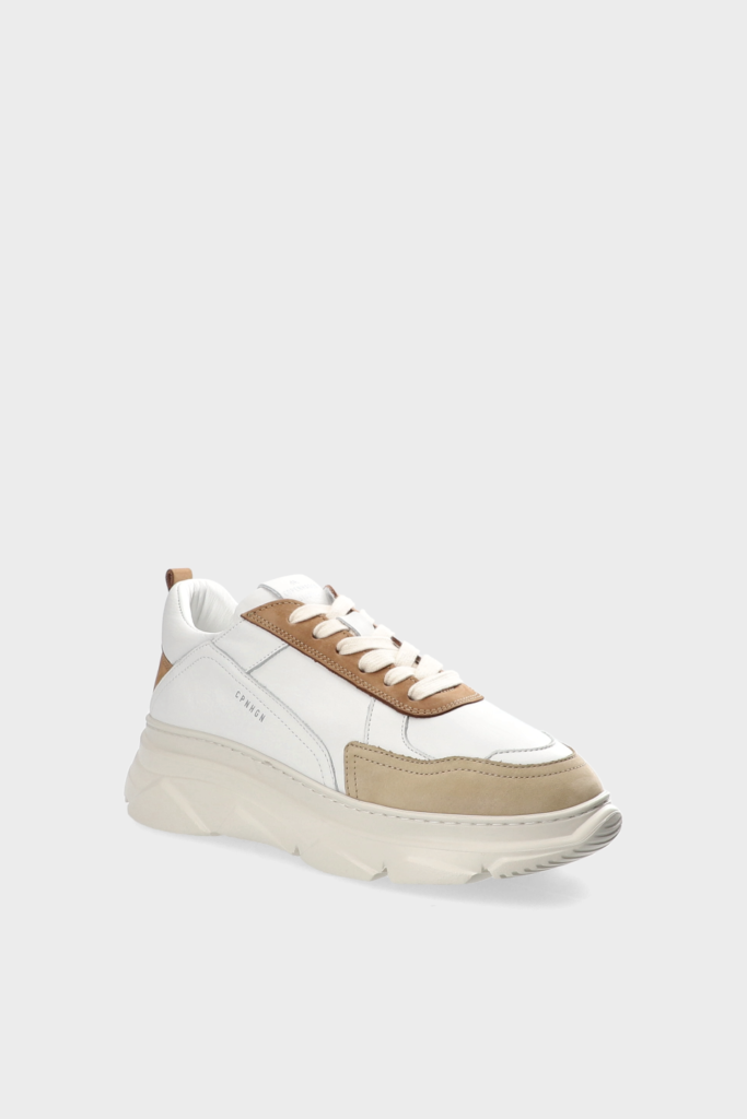 CPH40 leather mix off white/nut - alternative 2