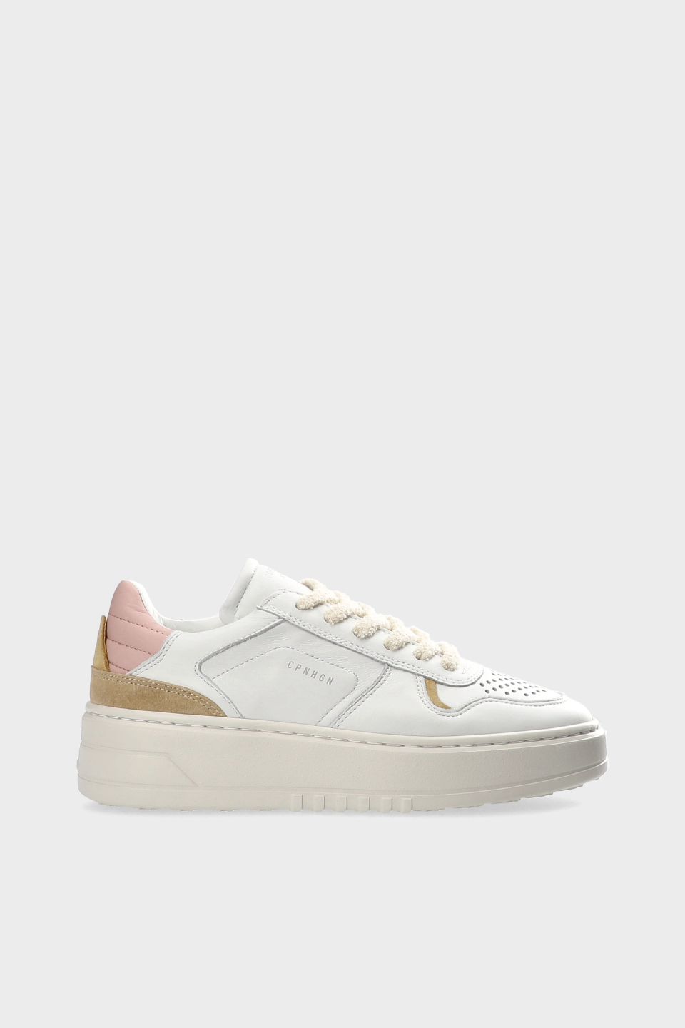 CPH76 leather mix white/rose