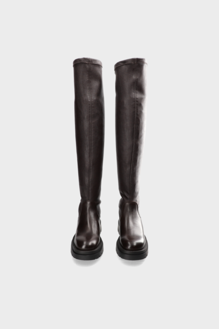 CPH1005 leather/vegan stretch dark brown - alternative