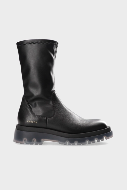 CPH1006 leather/vegan stretch black/clear