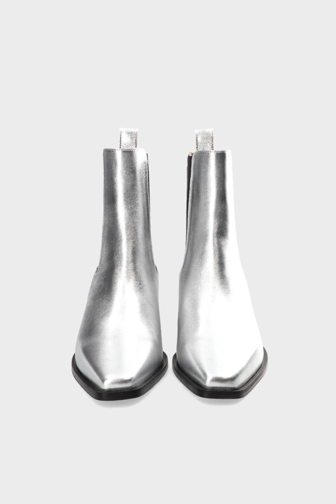 Black silver boots on sale