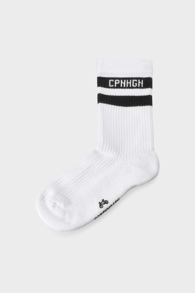 CPH SOCKS 3 - cotton blend - white/black - alternative 2