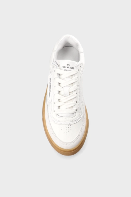 CPH90 leather mix white/caramel - alternative