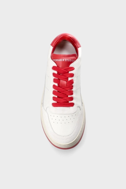 CPH27 leather mix white/red - alternative