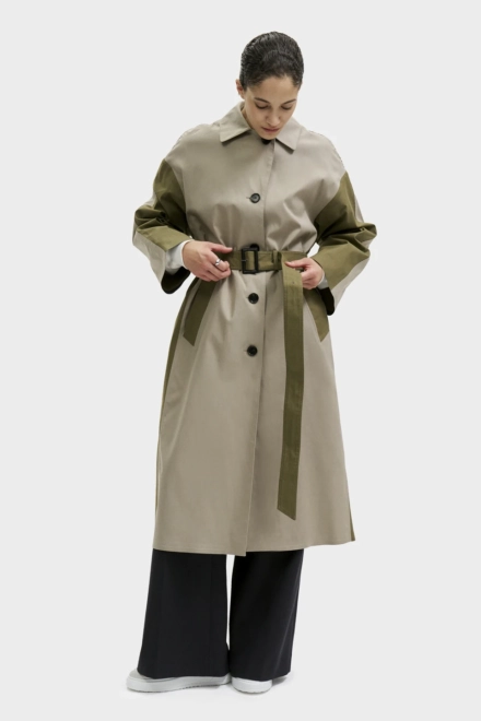 CPH COAT 3 water repellent cotton beige brown - alternative